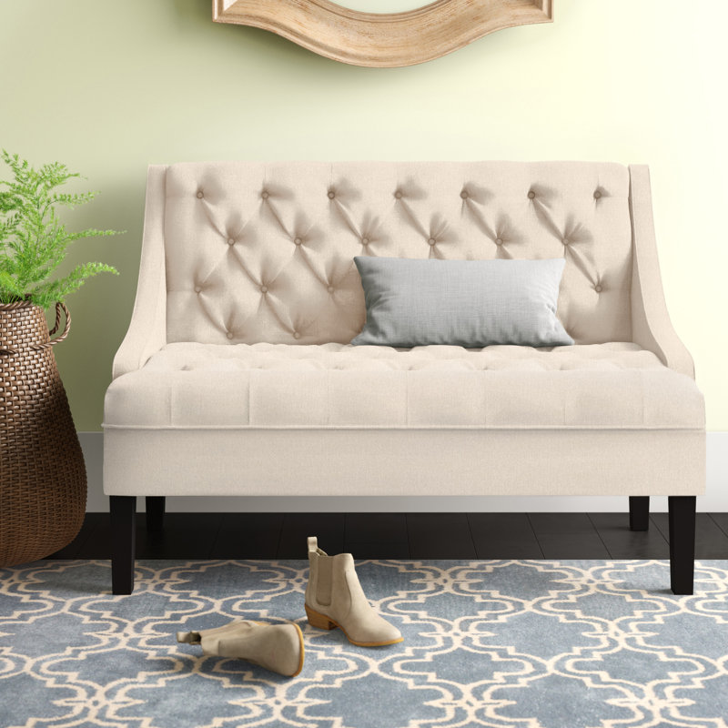 Darby Home Co Argenziano Upholstered Bench & Reviews Wayfair Canada